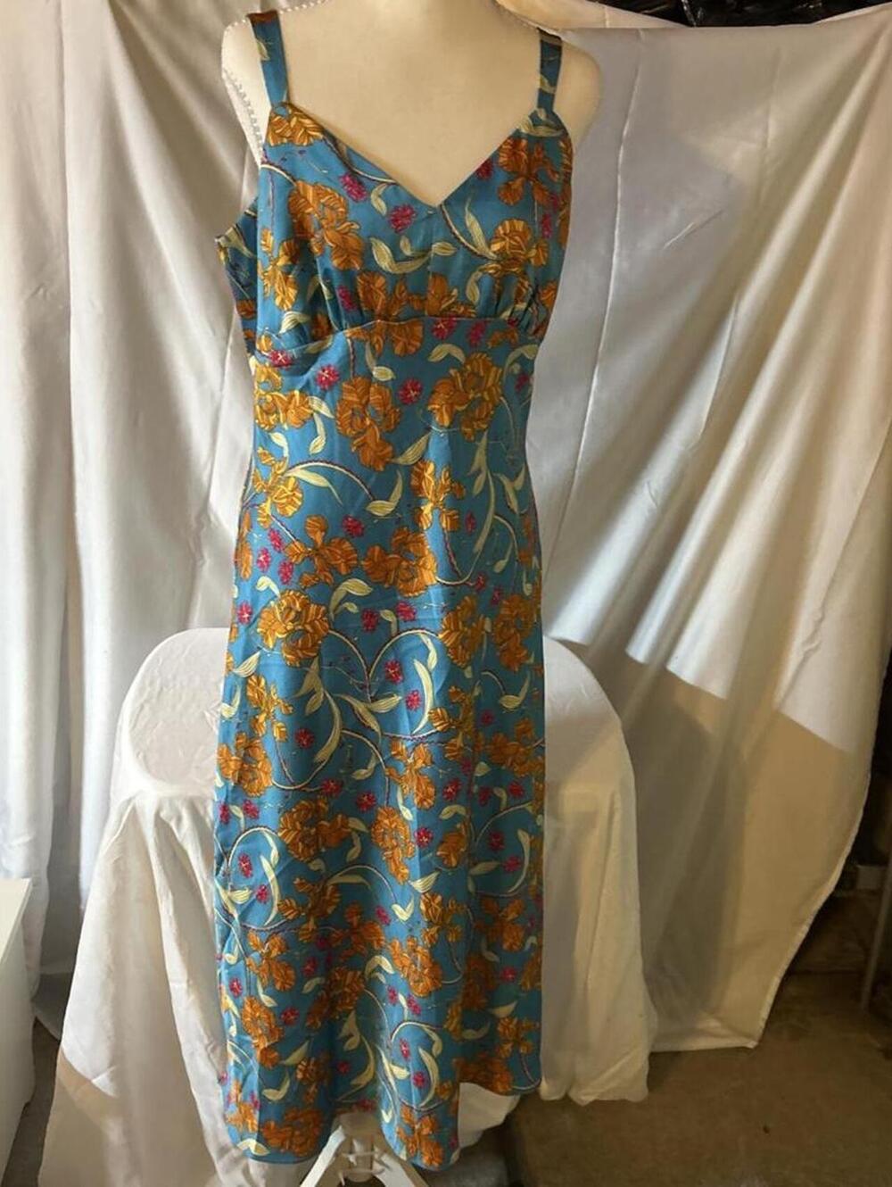 Sofia The Label Women's Multi and Blue Dress